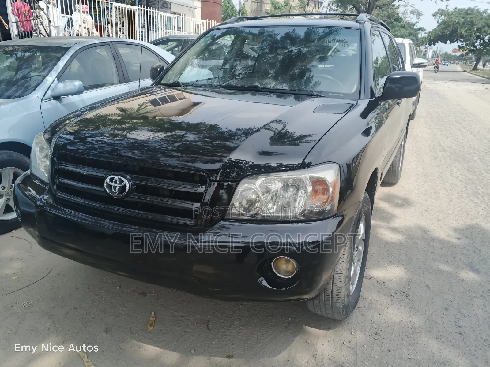 Toyota Highlander V6 2006 Black