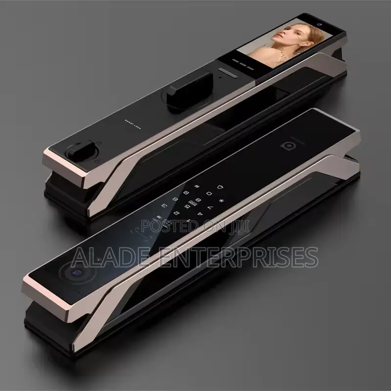 3 Cameras Fully Automatic Smart Lock Tuya Wifi Biometric 3d Face Key