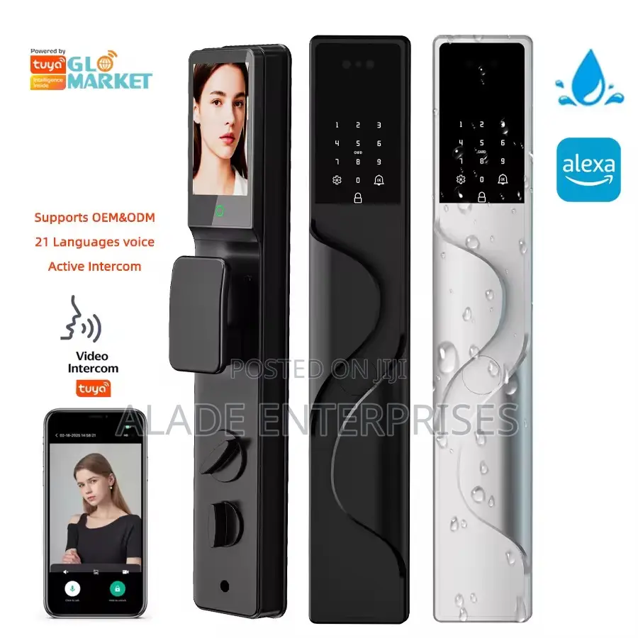 Automatic Smart Door Lock Real-time Visual Intercom Smart Camera Key