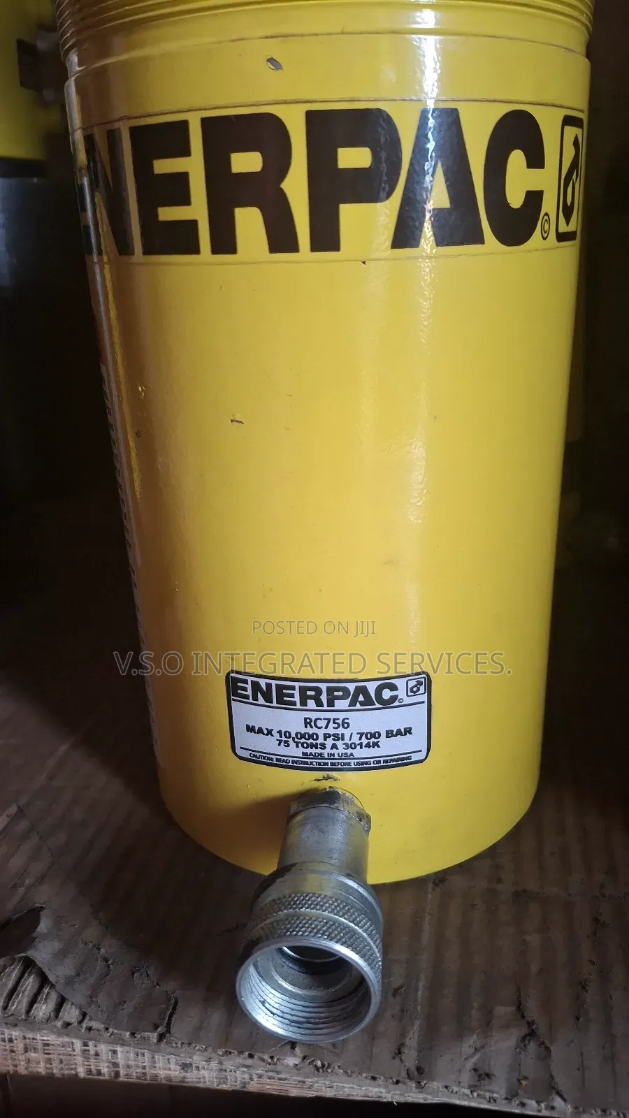 Rc756 Enerpac Hydraulic Jack Ir Cylinder 75 Ton