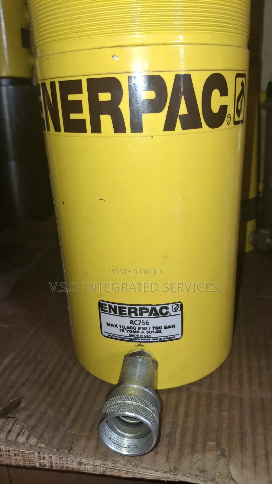 Rc756 Enerpac Hydraulic Jack Ir Cylinder 75 Ton