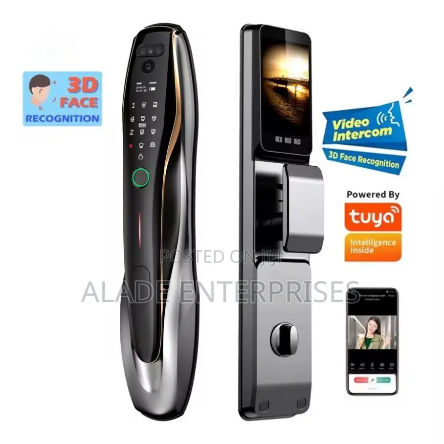 Luxury Smart Key Wifi Smart Lock 3d Face Recognition