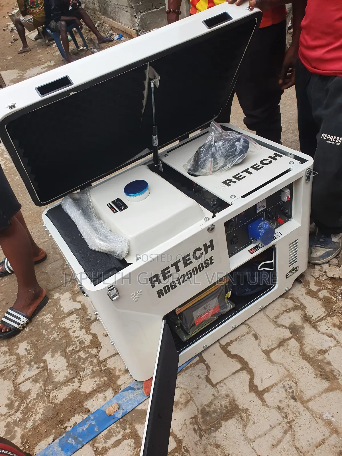 Ultra Quiet Retech Diesel Generator Rdg12500se