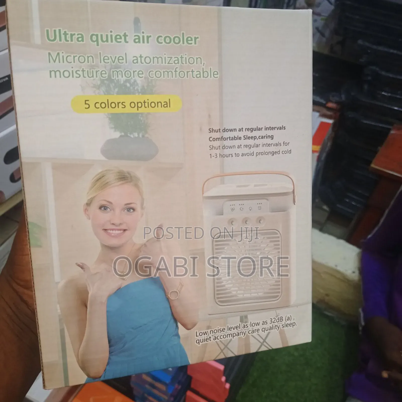 Ultra-Quiet Air Cooler – Cool Comfort Anytime!