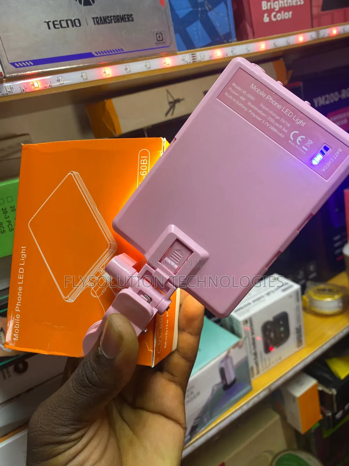 Portable Rechargeable Led Fill Light Influencer Pocket Light