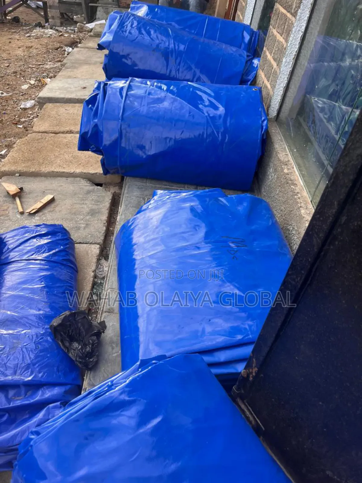Heavy-Duty Industrial Tarpaulin Roll – Waterproof PVC/Pe