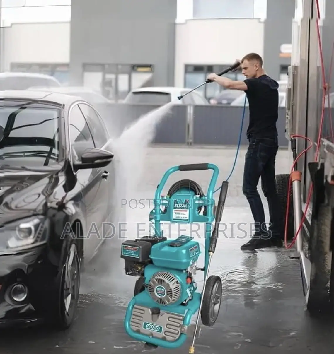 Total Gasoline Pressure Washer 208 Cc 6.0 Hp