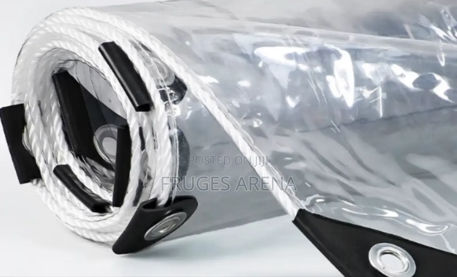 0.3mm × 3000mm × 6000mm Transparent PVC Tarpaulin