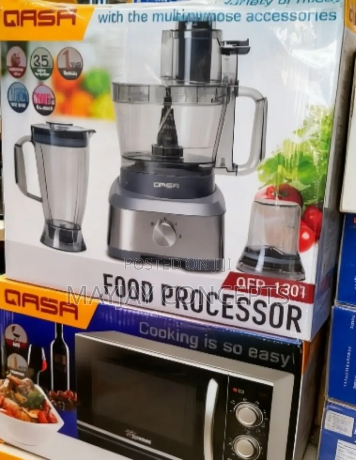 Qasa Multipurpose Blender,Food Processor and Yam Pounder