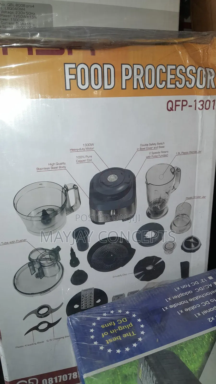 Qasa Multipurpose Blender,Food Processor and Yam Pounder