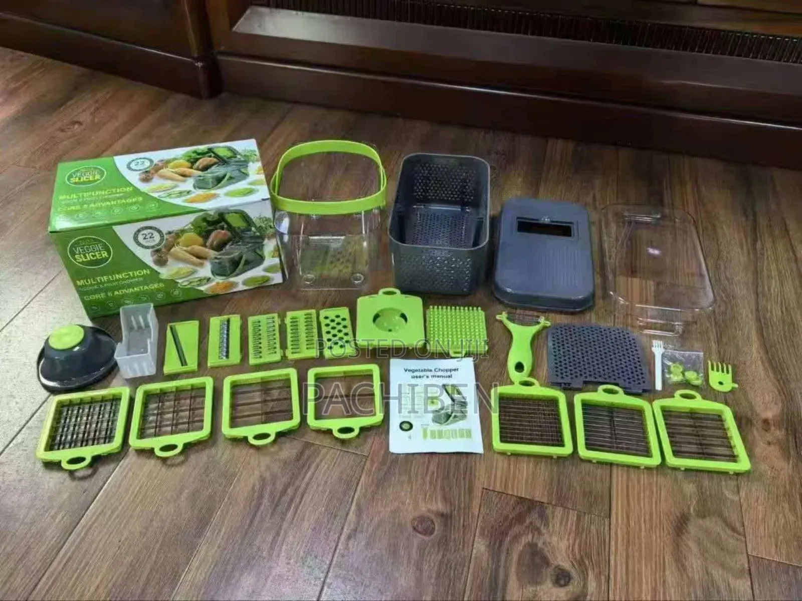 22 Pc's Veggies Slicer