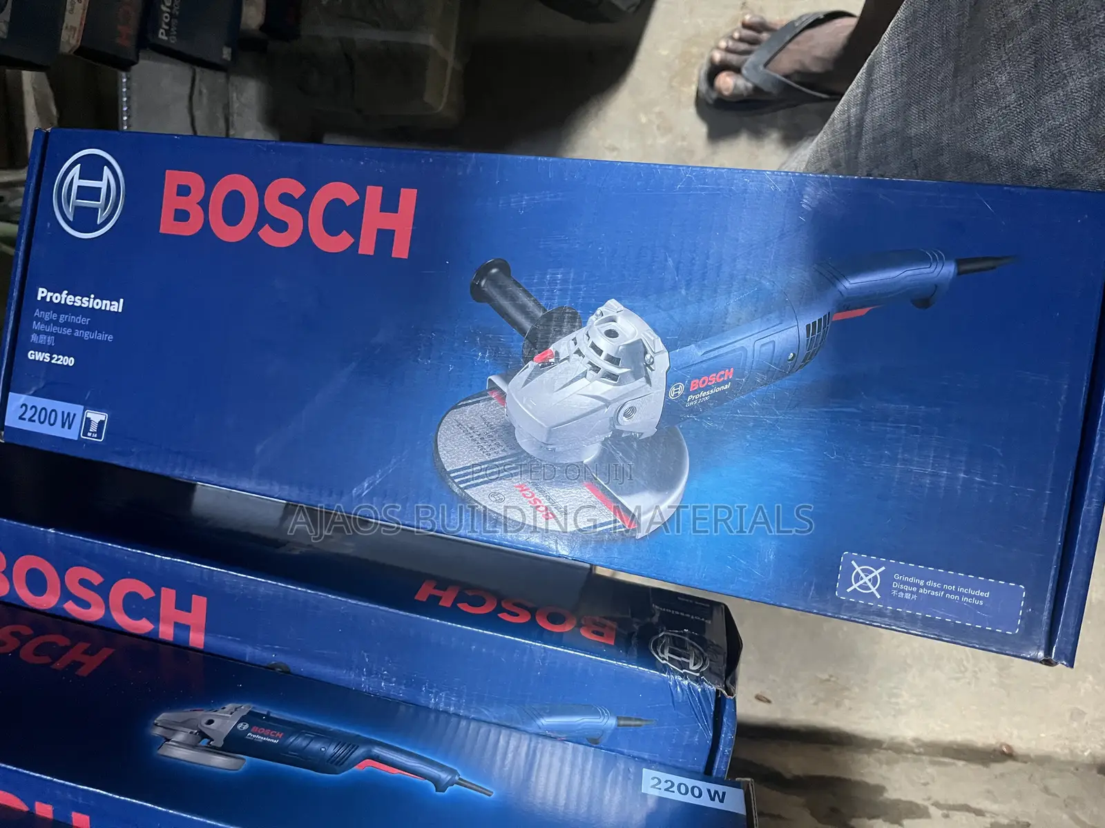 2200w Angle Grinder