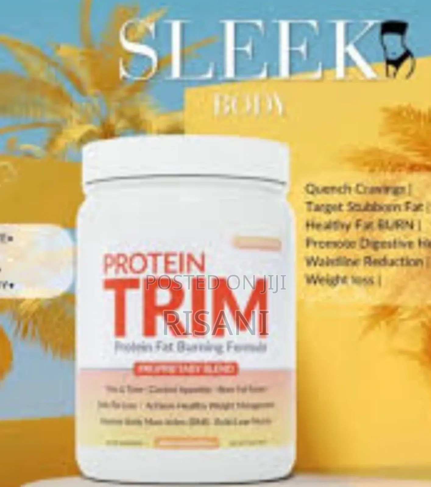 Protein Trim: Fat Burner, Belly Fat Reducer, And Glutes.