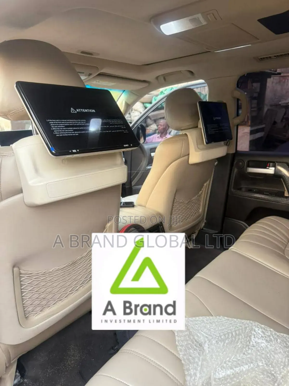 2023-2026 13" Vehicle Rear-Seat Android Multimedia TV