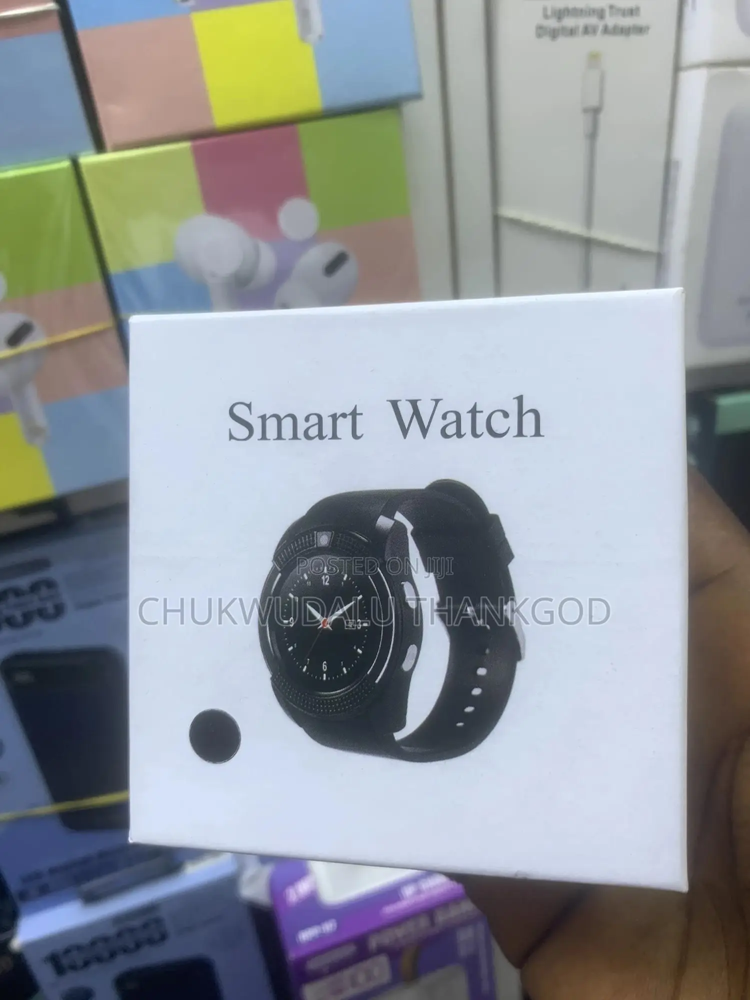 V8 Smartwatch With Sim and Memory Card Slot
