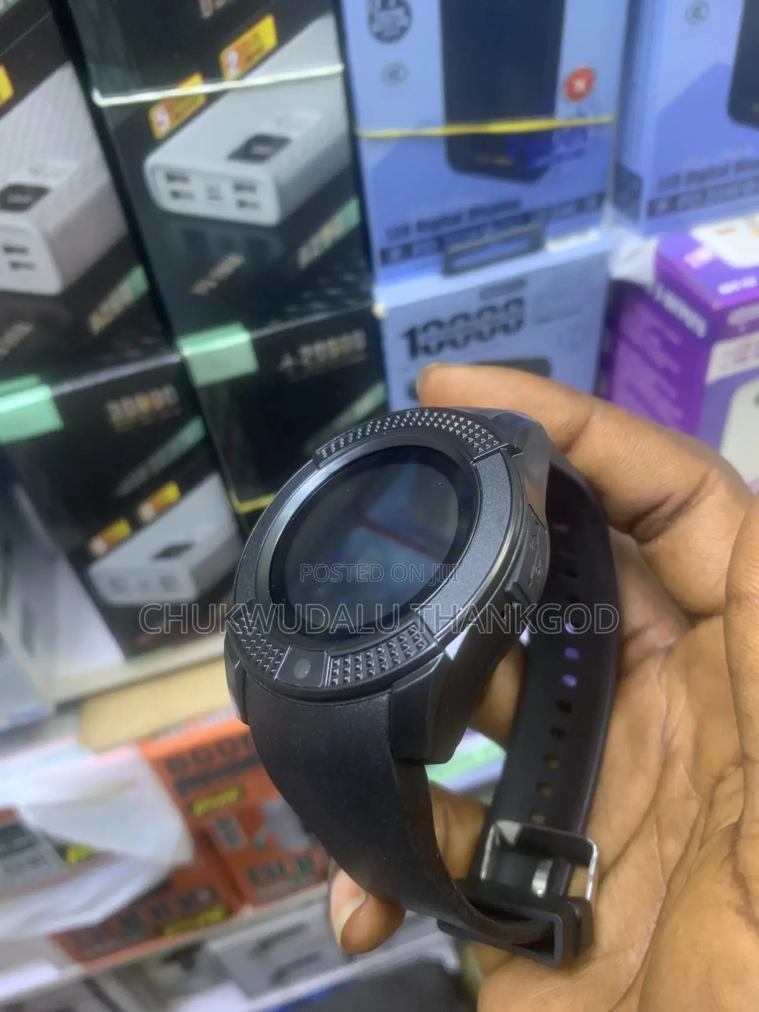 V8 Smartwatch With Sim and Memory Card Slot