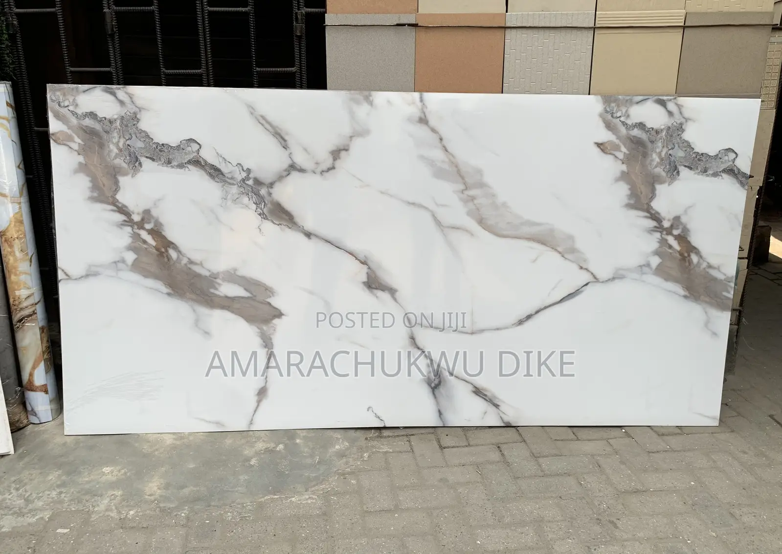 High Glossy PVC Marble Sheet Laminated Board for Interior Decoration