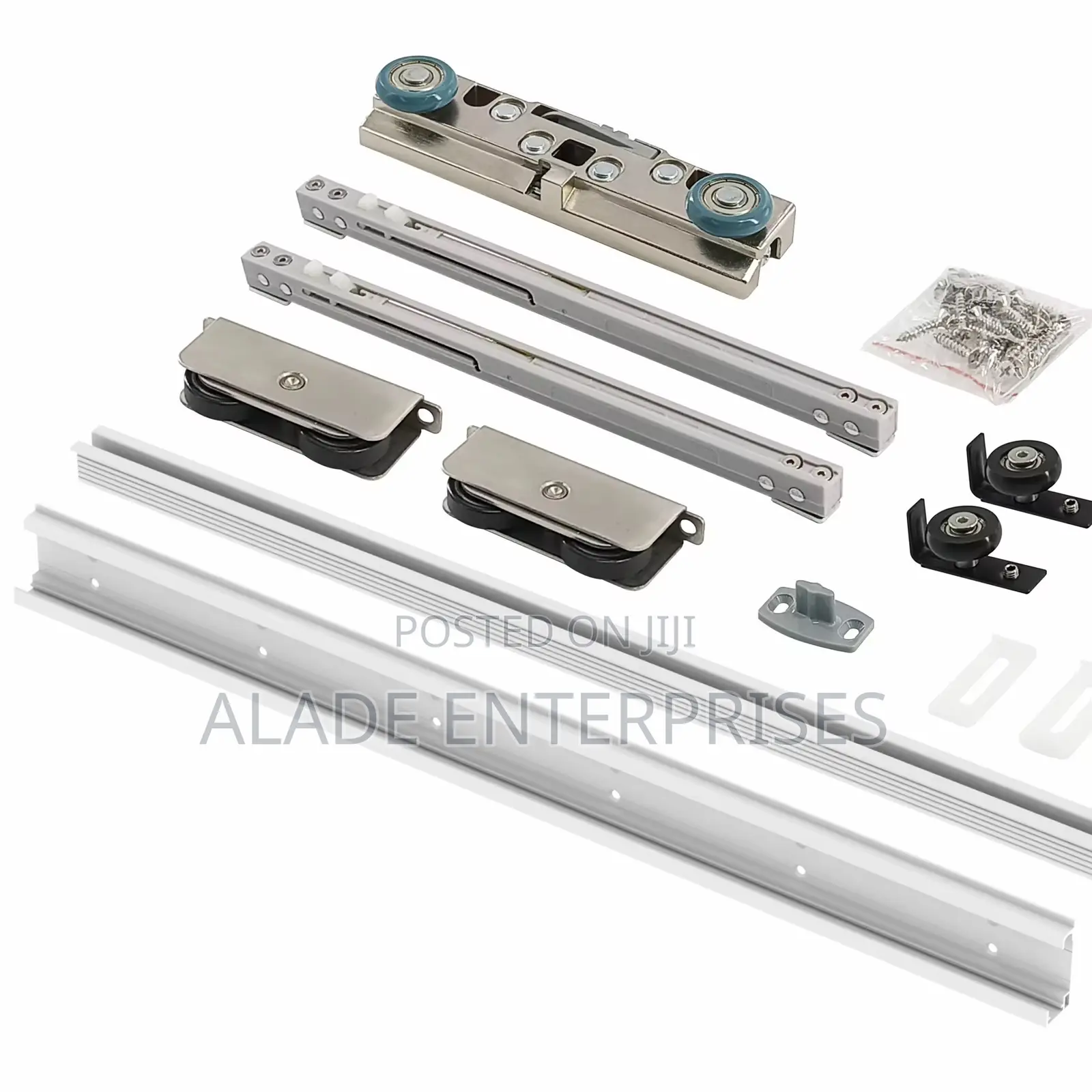 1.2m Concealed Sliding System For Wooden Doors Aluminum Alloy