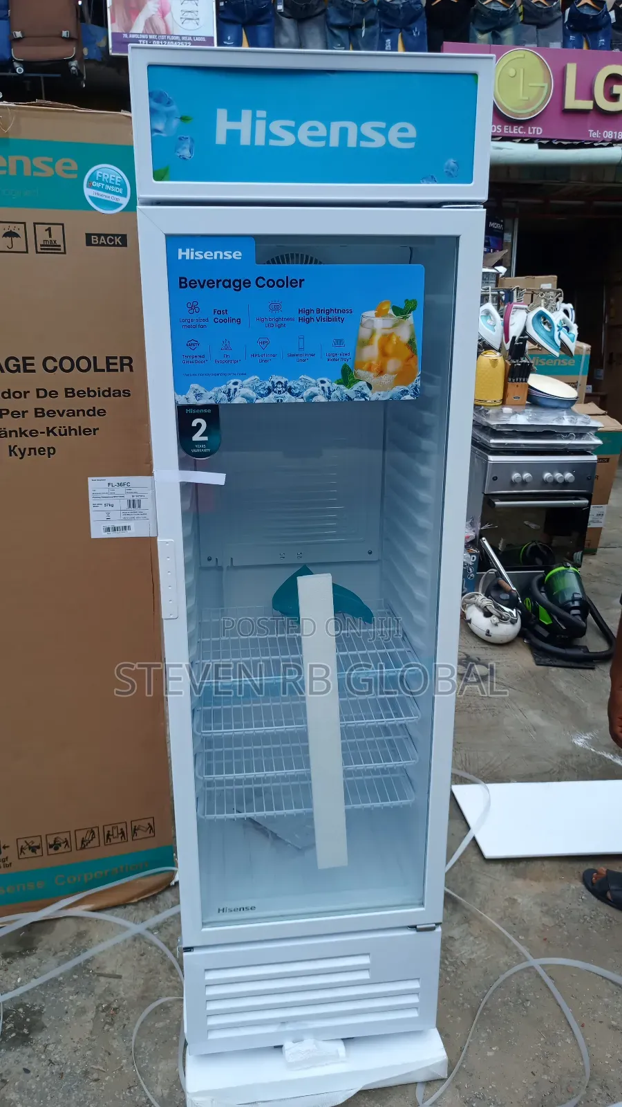 Hisense 251l Showcase Refrigerator | 36fc-Fl