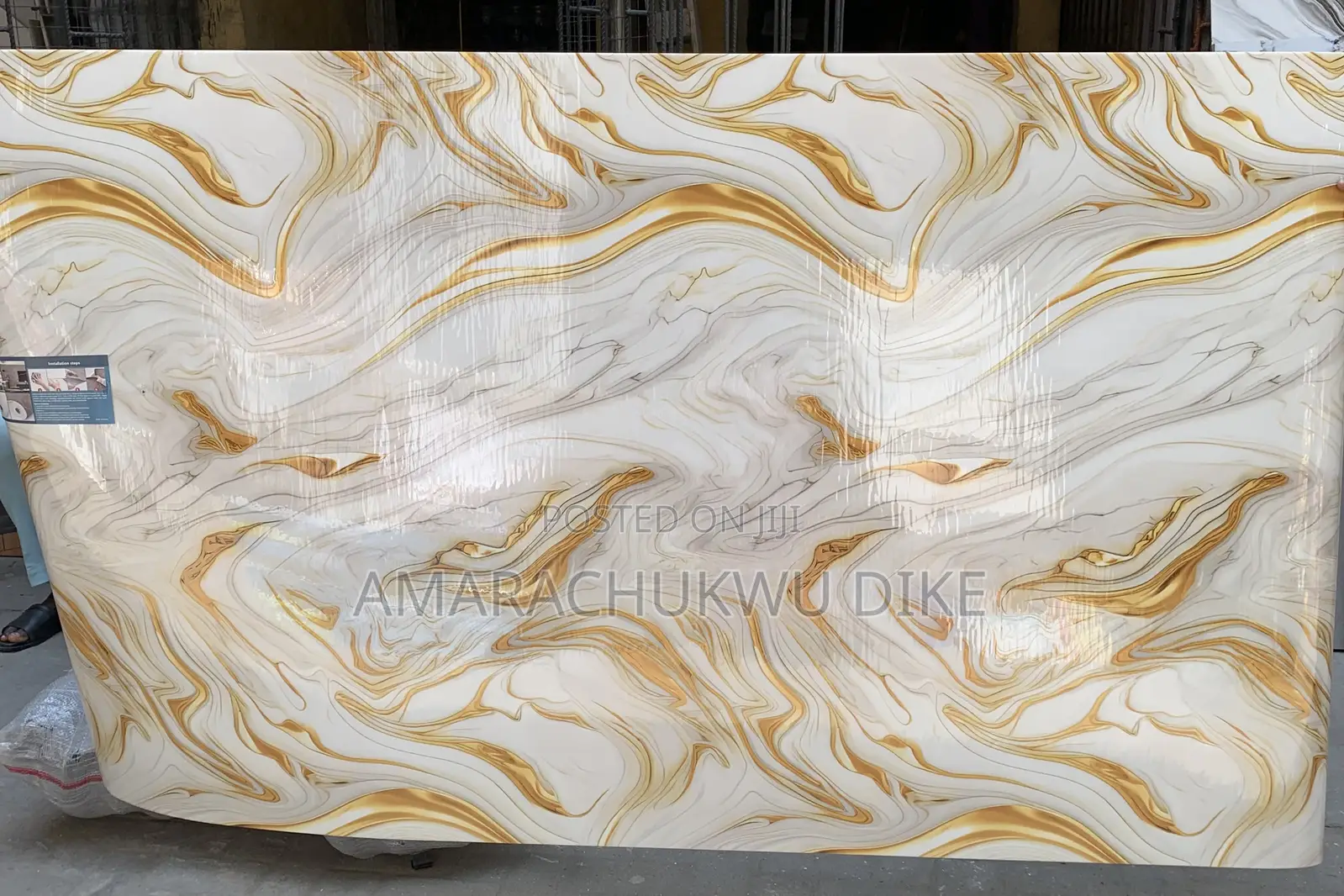 Peel and Stick Foam Marble Sheet Waterproof Wall Sticker Bulk Sales