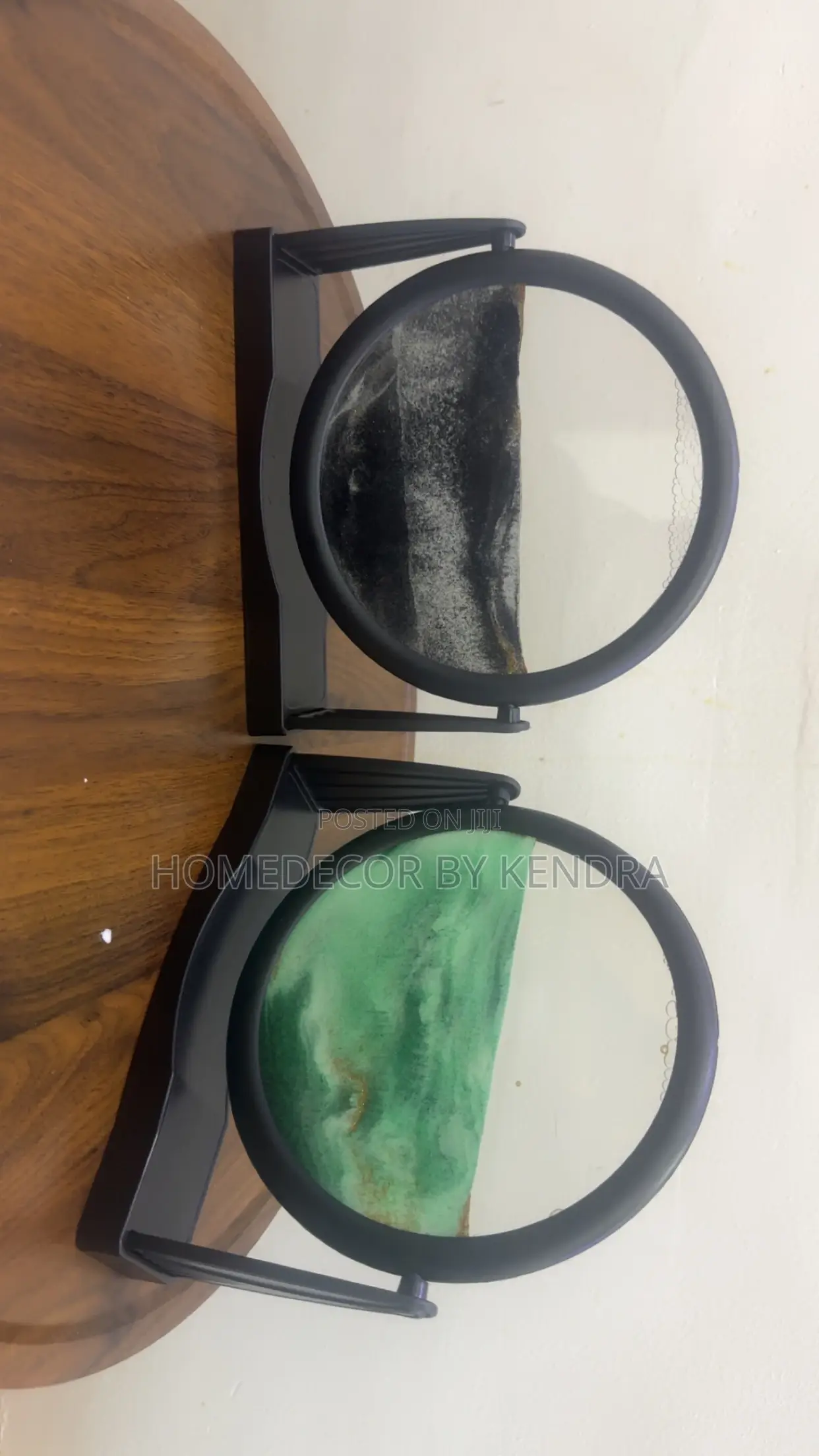 3d Rotatable Landscape Sandpainting Hourglass