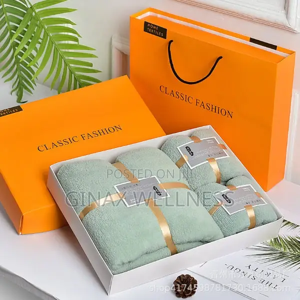 3-in-1 Soft Towel Set for Mother and Baby