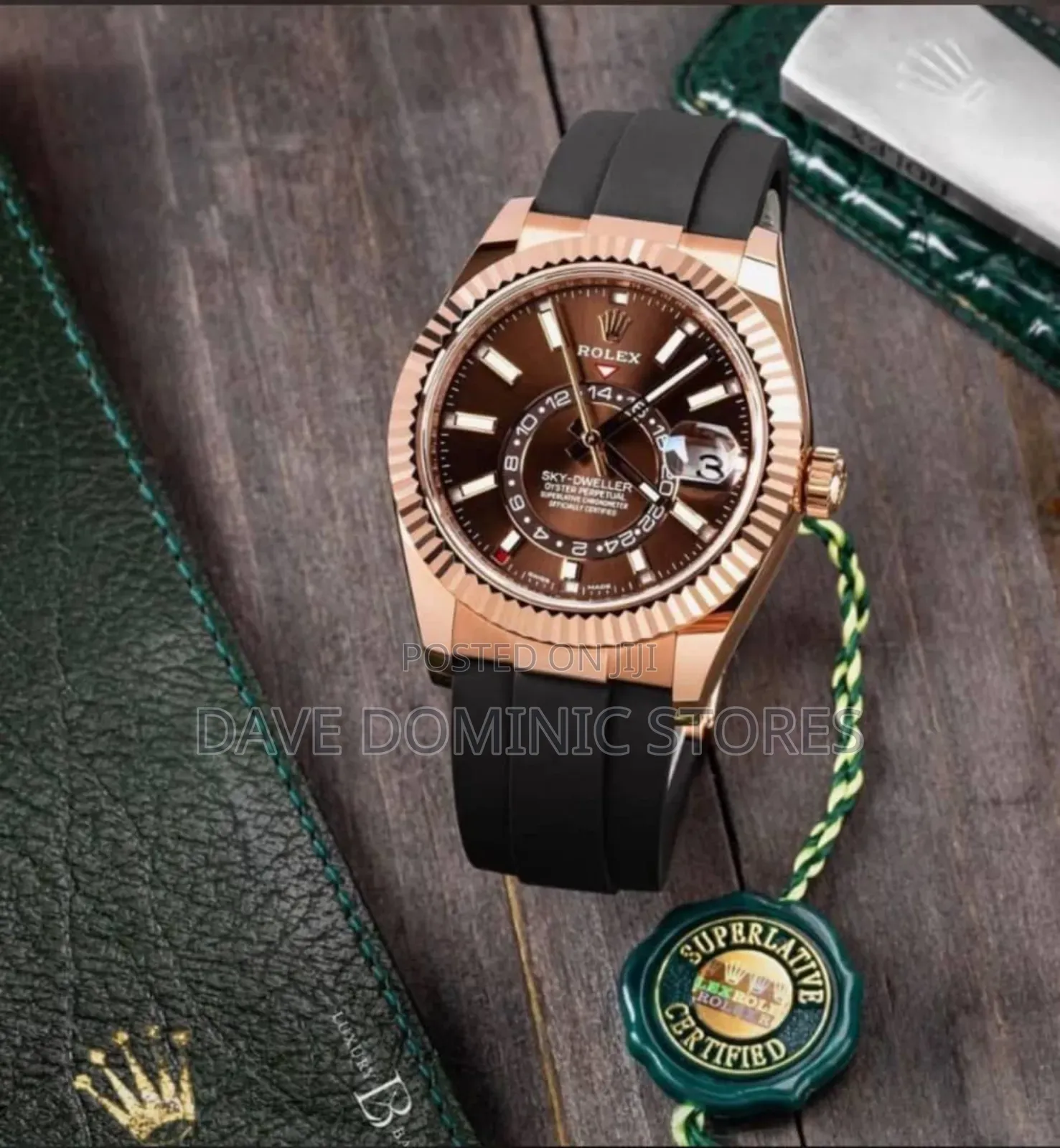 Original Quality Rubber Watch Sky-Dweller