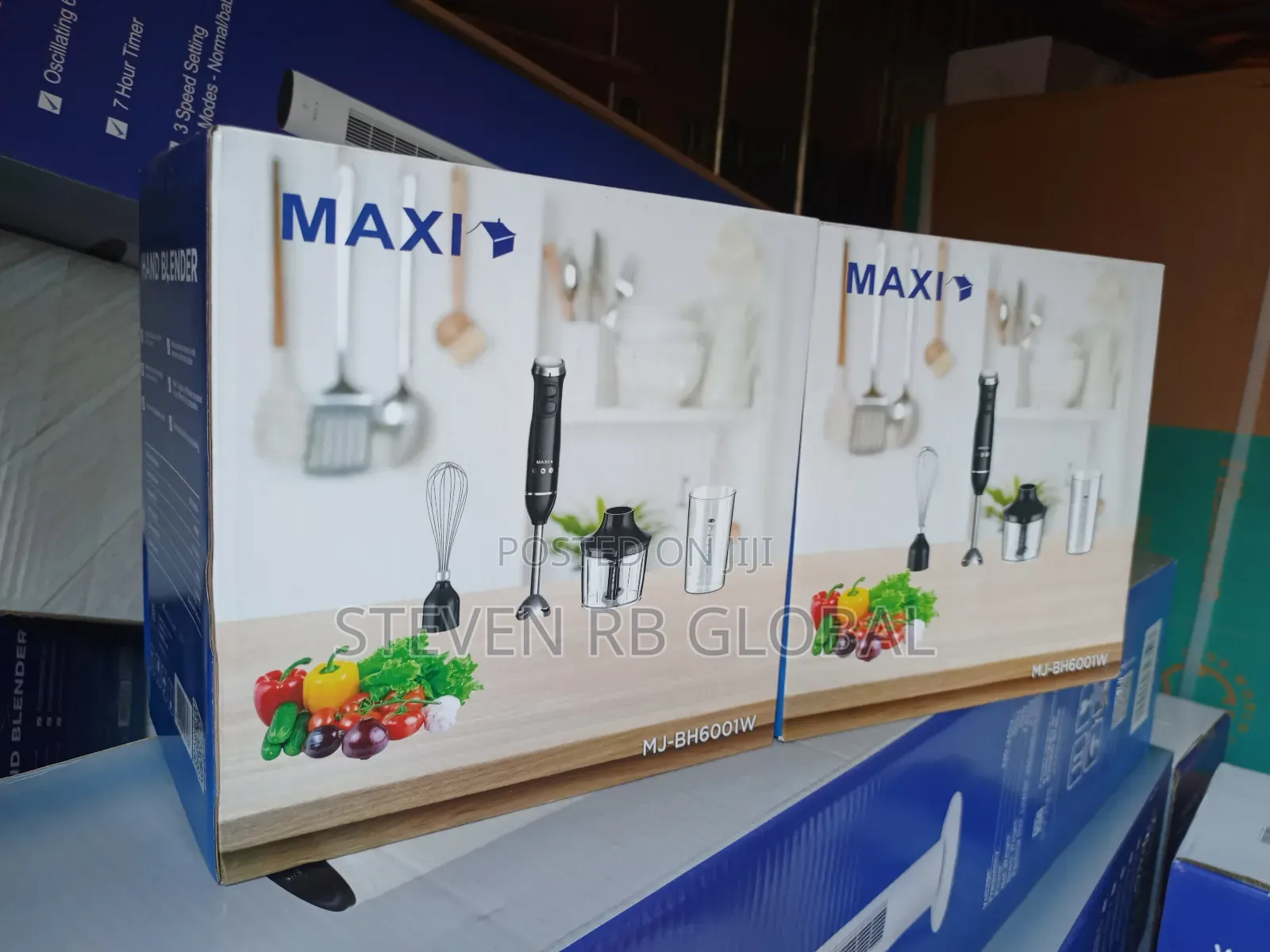 Maxi 600w Hand Blender Mixer | Mj-Bh6001w