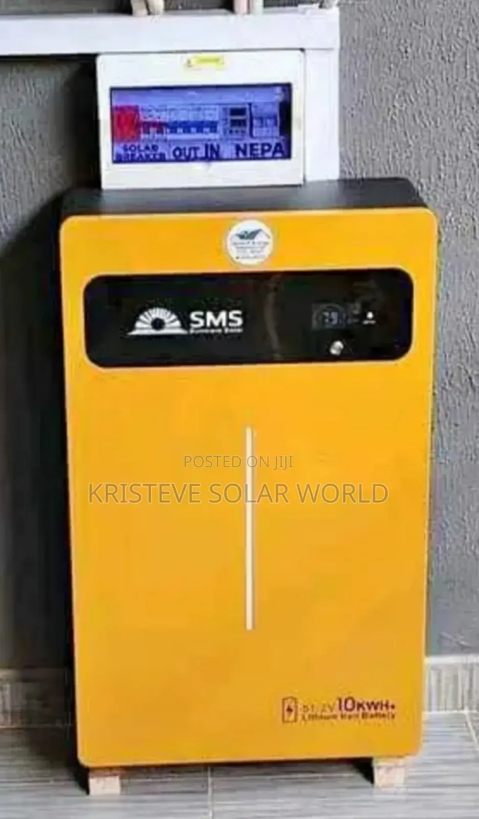 10kwh SMS Lithium Battery – Reliable Solar Backup Power