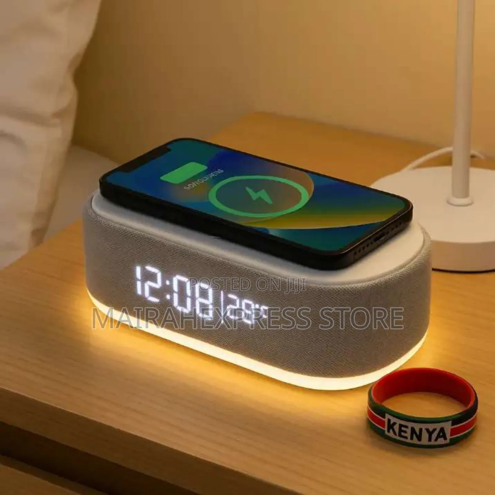Smart Wireless Bluetooth Charging Speaker With Digital Display Ts