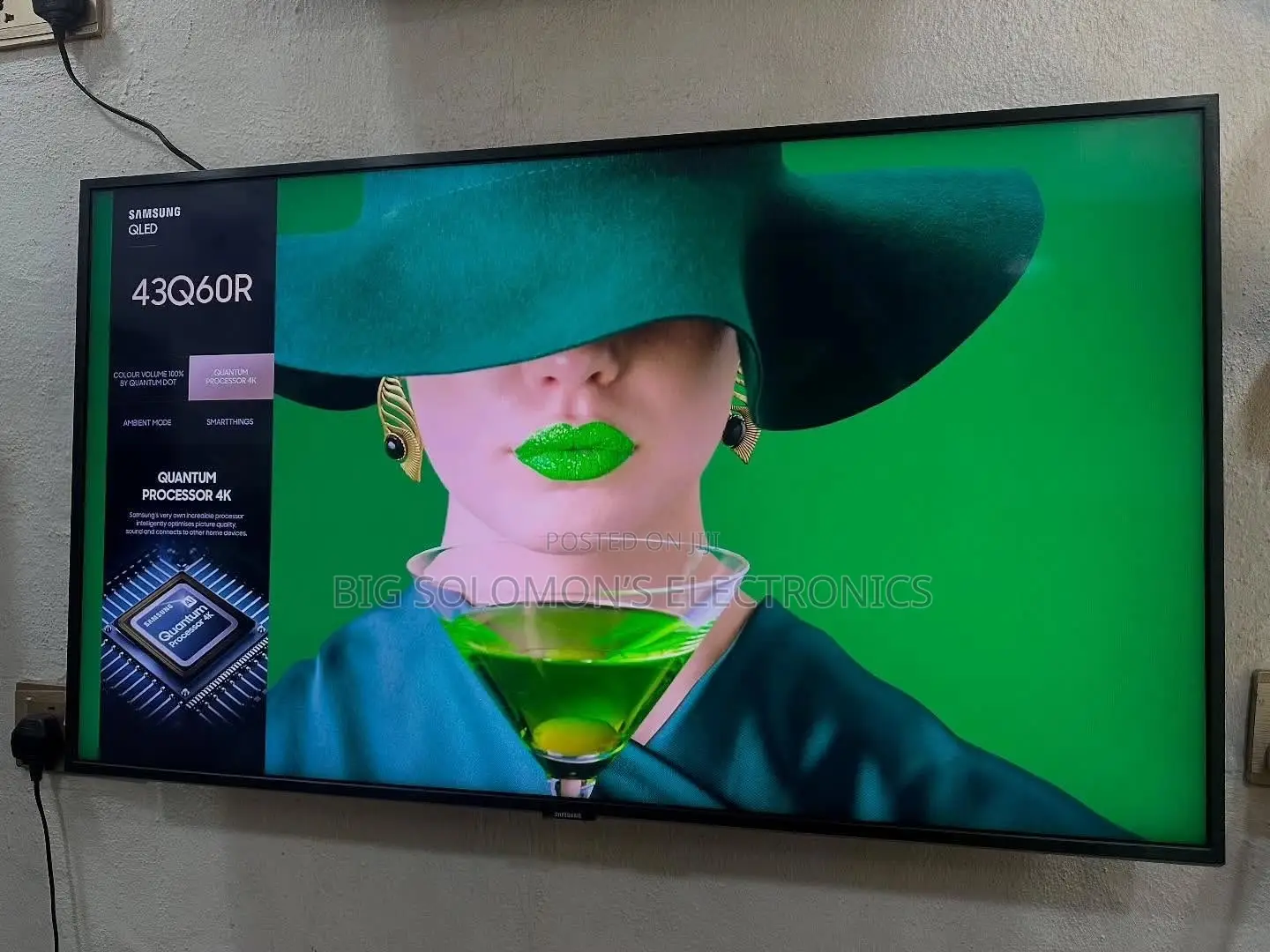 43" Samsung Qled Smart Tv