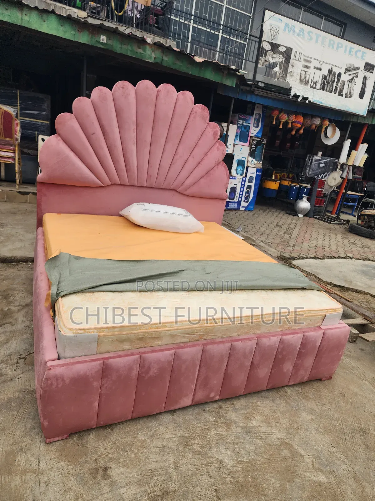 Brand New Padded 6by6 Luxury Bed Frame