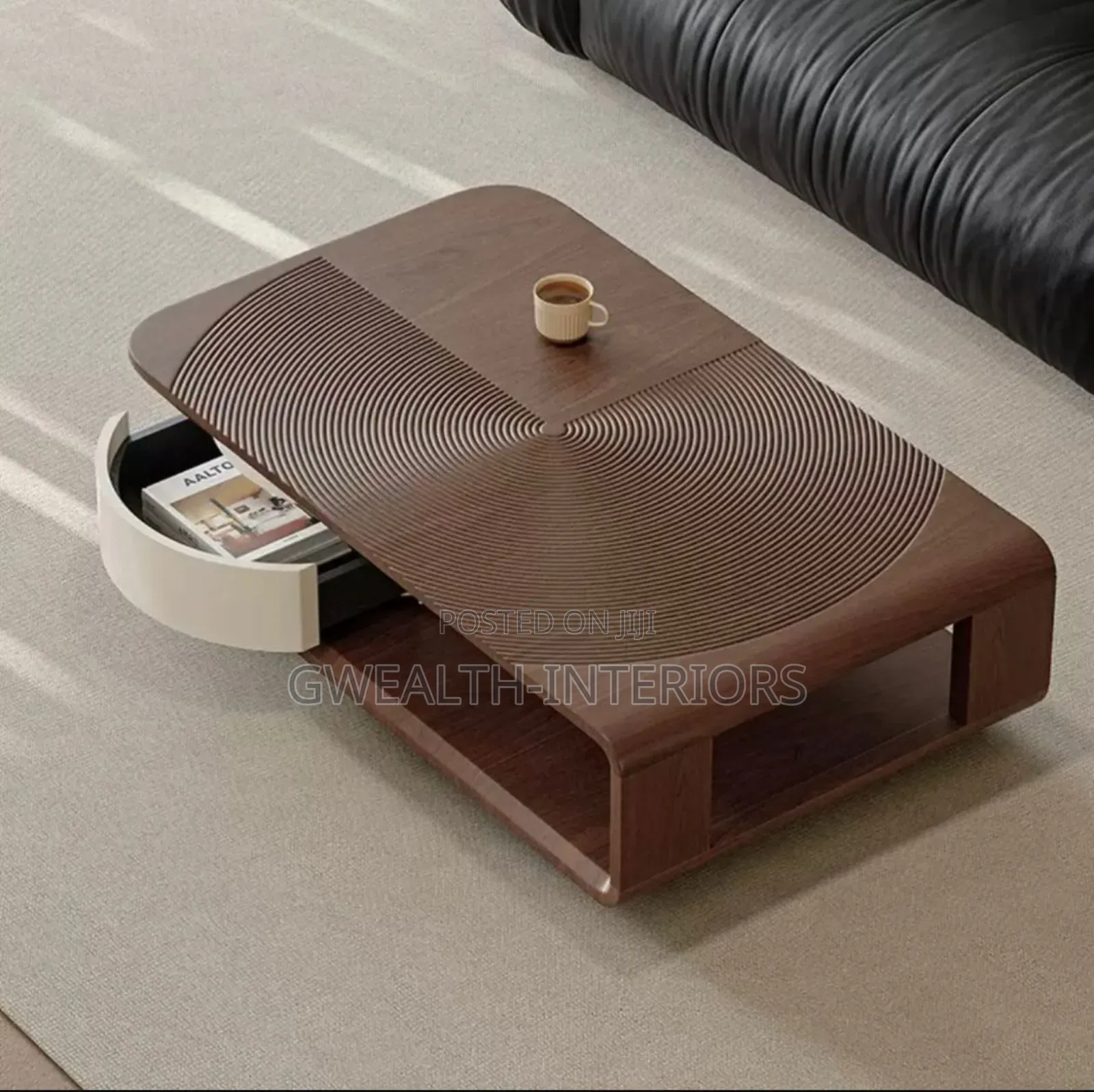 Imported Wooden Brown Centre Table