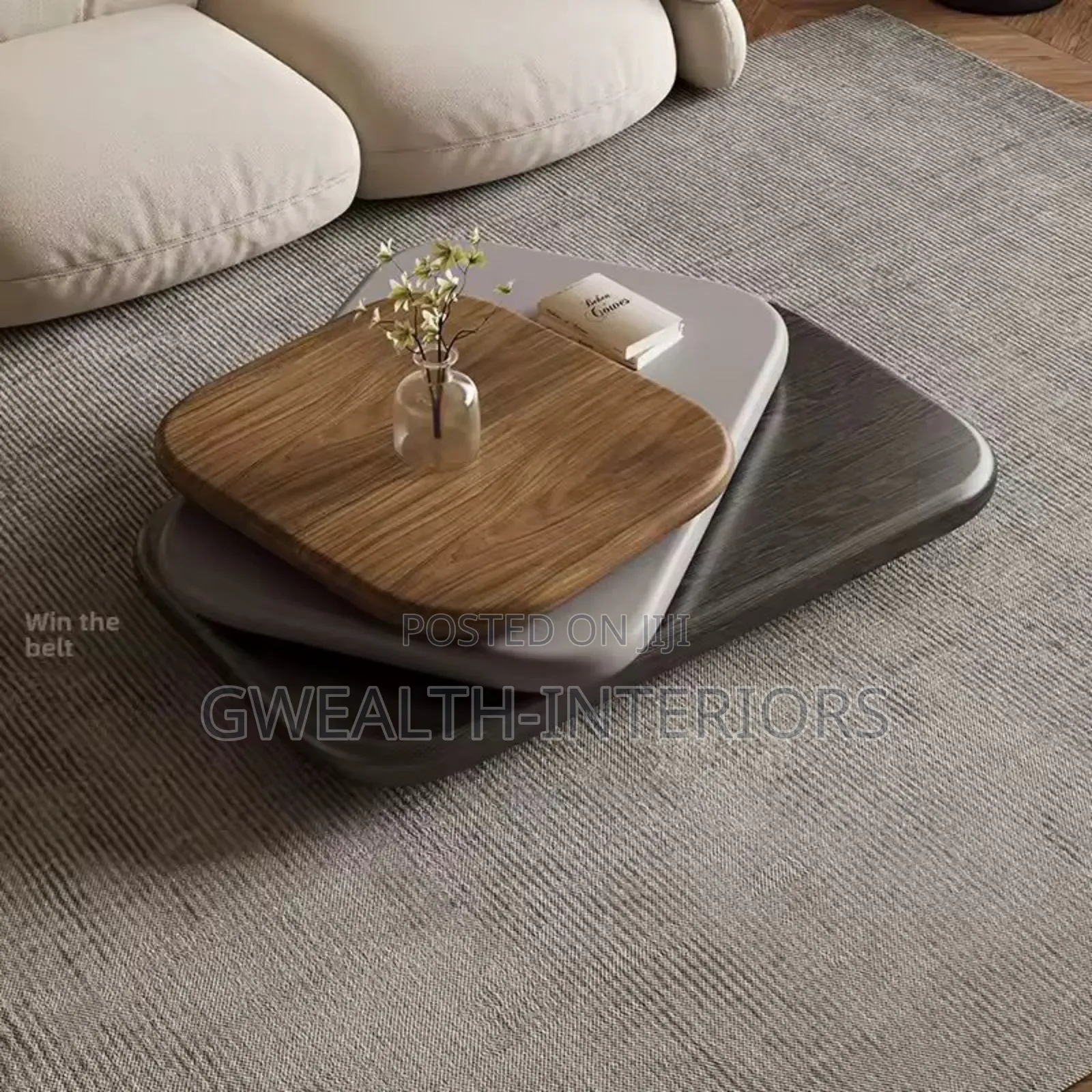 Imported 3 Colour Center Table