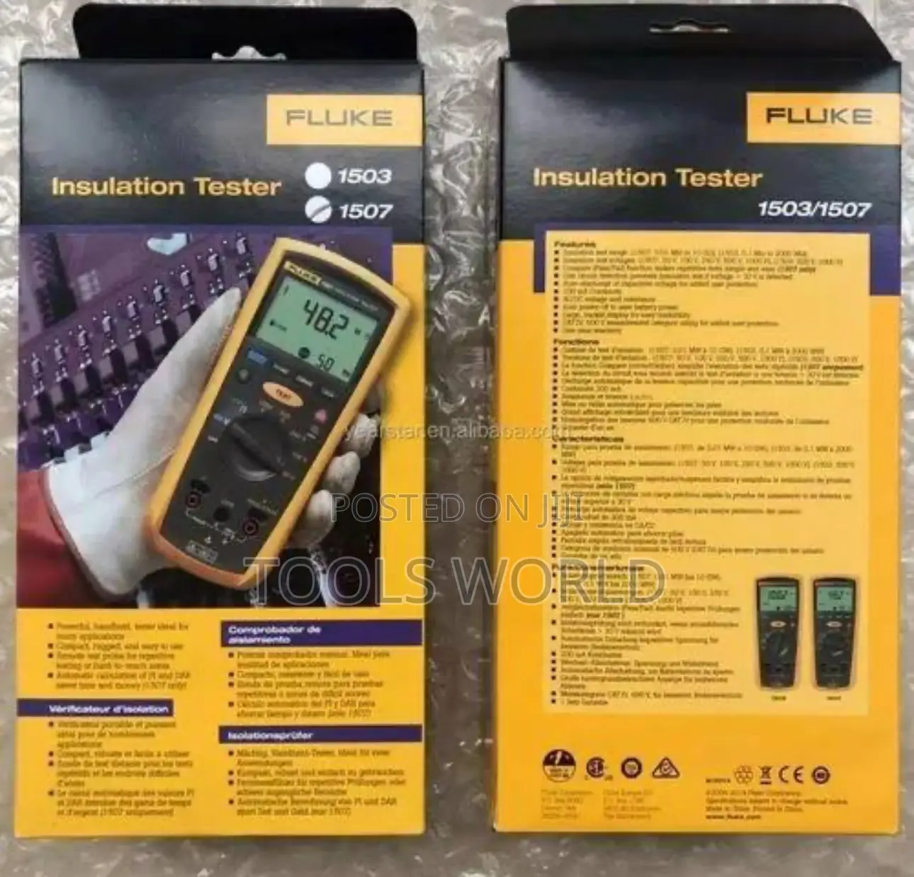 Fluke 1507 Insulation Resistance Tester