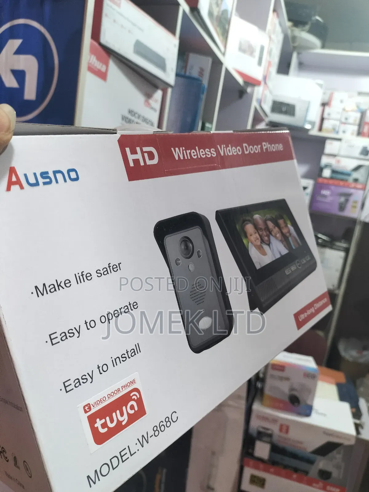 Wireless Video Door Phone, Security System for Monitor, Communicate