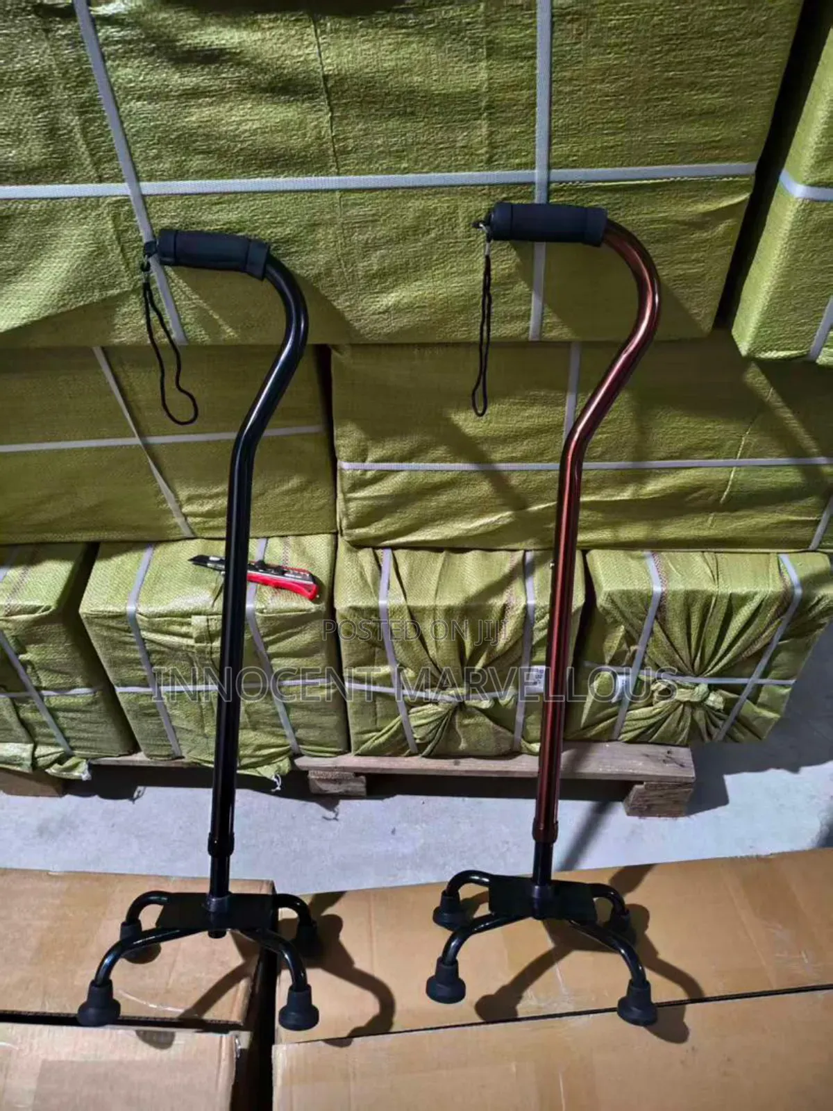Uk Original Walking Stick Four Leg
