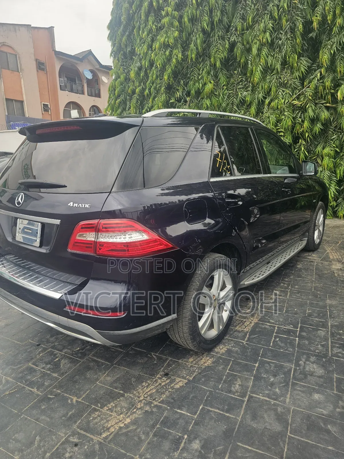 Mercedes-Benz M Class ML 350 4Matic 2012 Blue