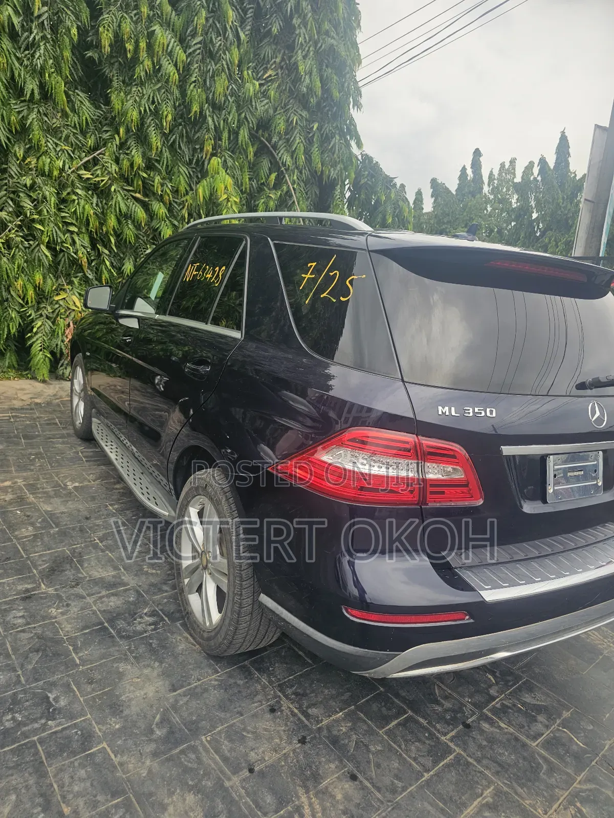 Mercedes-Benz M Class ML 350 4Matic 2012 Blue