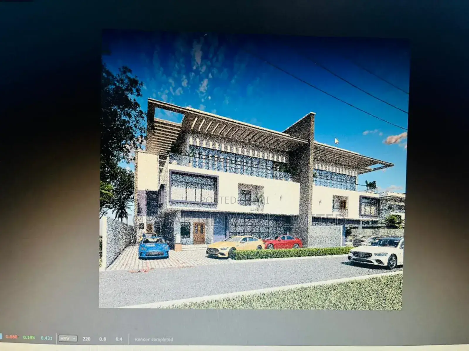 Contemporary 3d Architectural Modeling