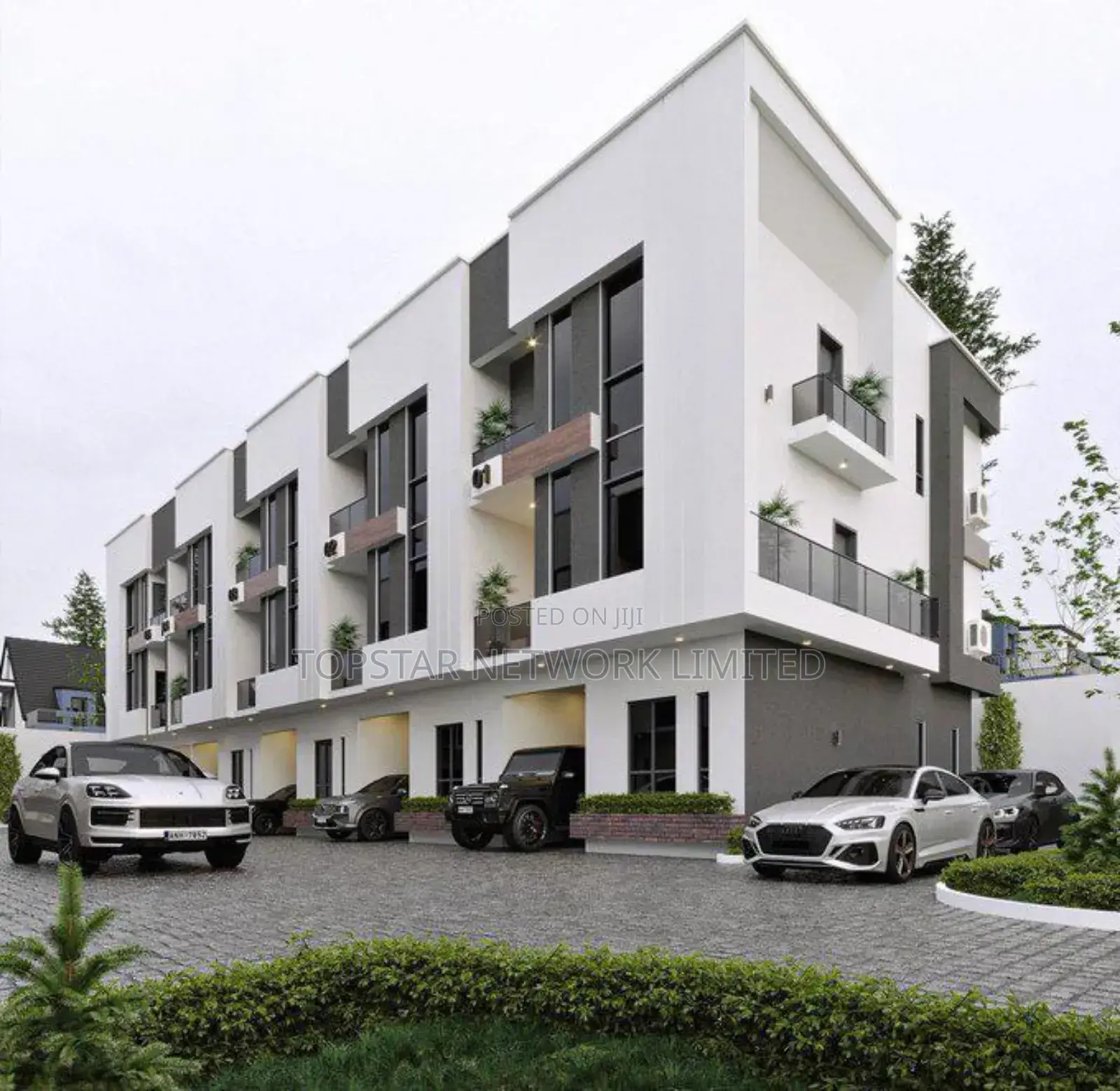 Contemporary 3d Architectural Modeling