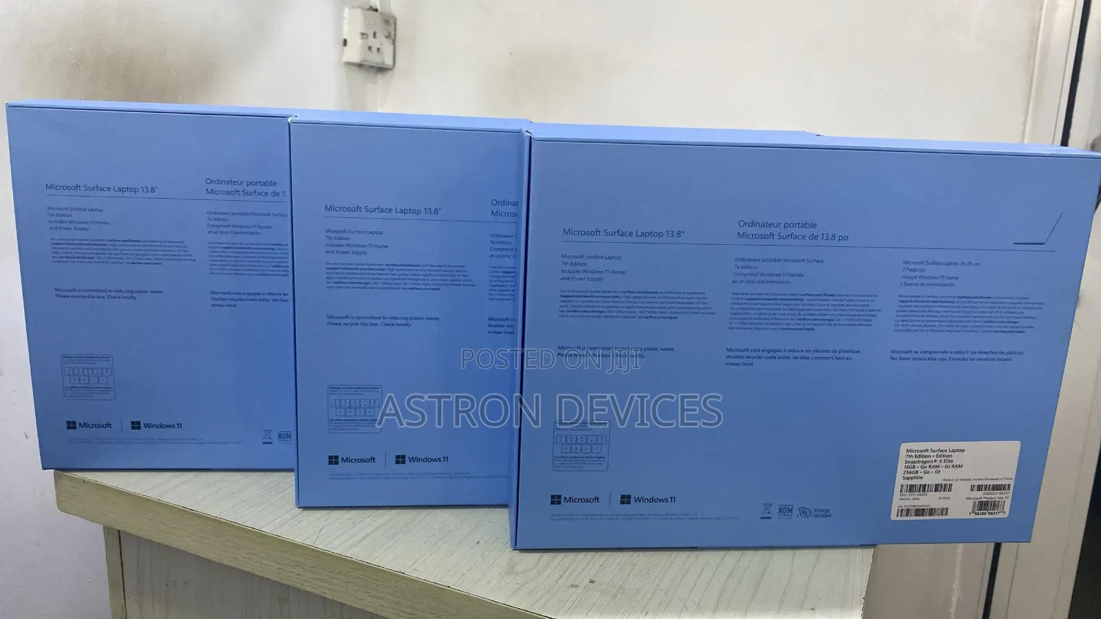 New Microsoft Surface Laptop 7 16GB Qualcomm Snapdragon X Elite 256GB