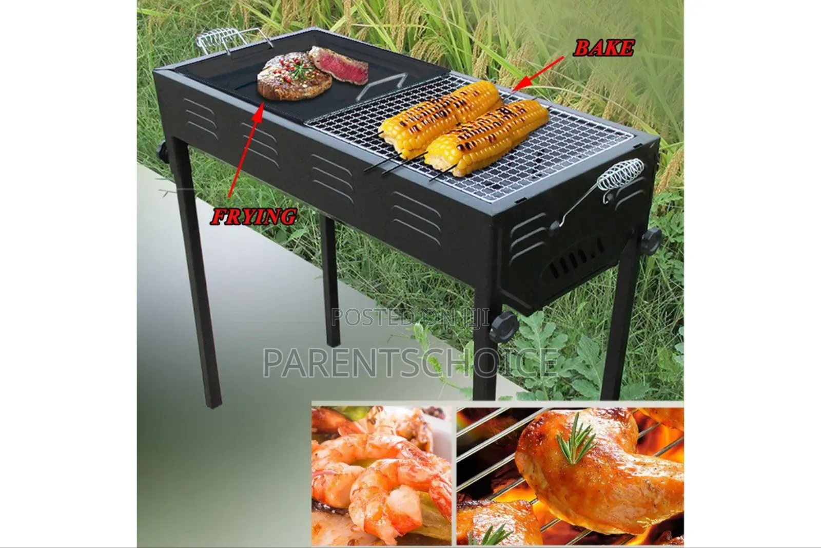 Outdoor BBQ Barbecue Grill Sets Charcoal