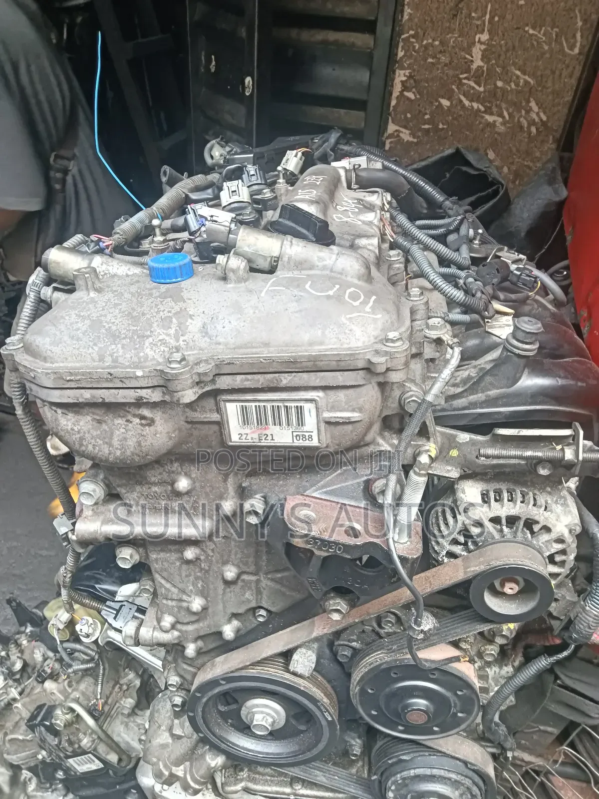 Toyota Corolla 2010 Engine 2zr.