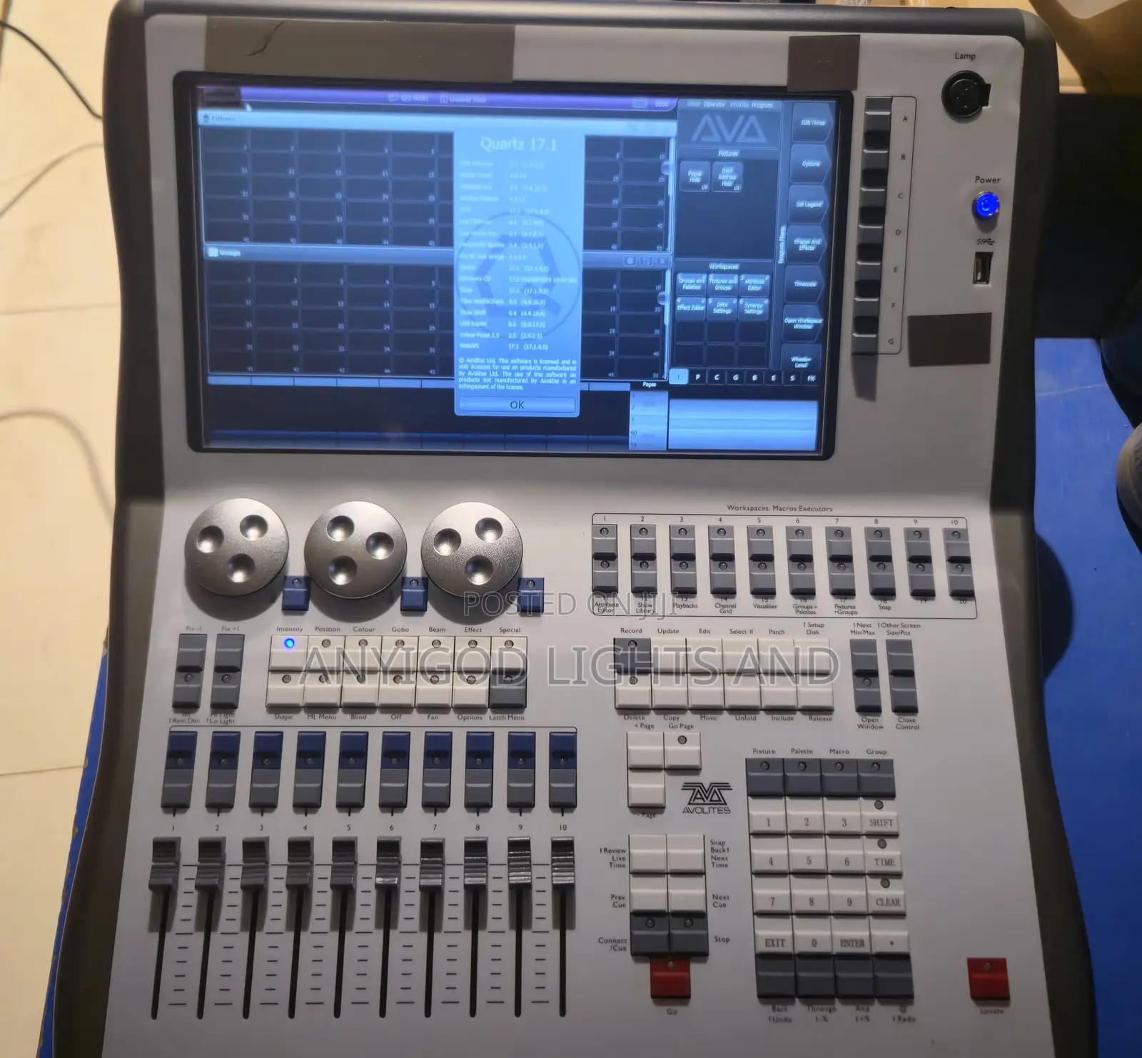 Avolite Quartz DMX Digital Light Console Latest Version