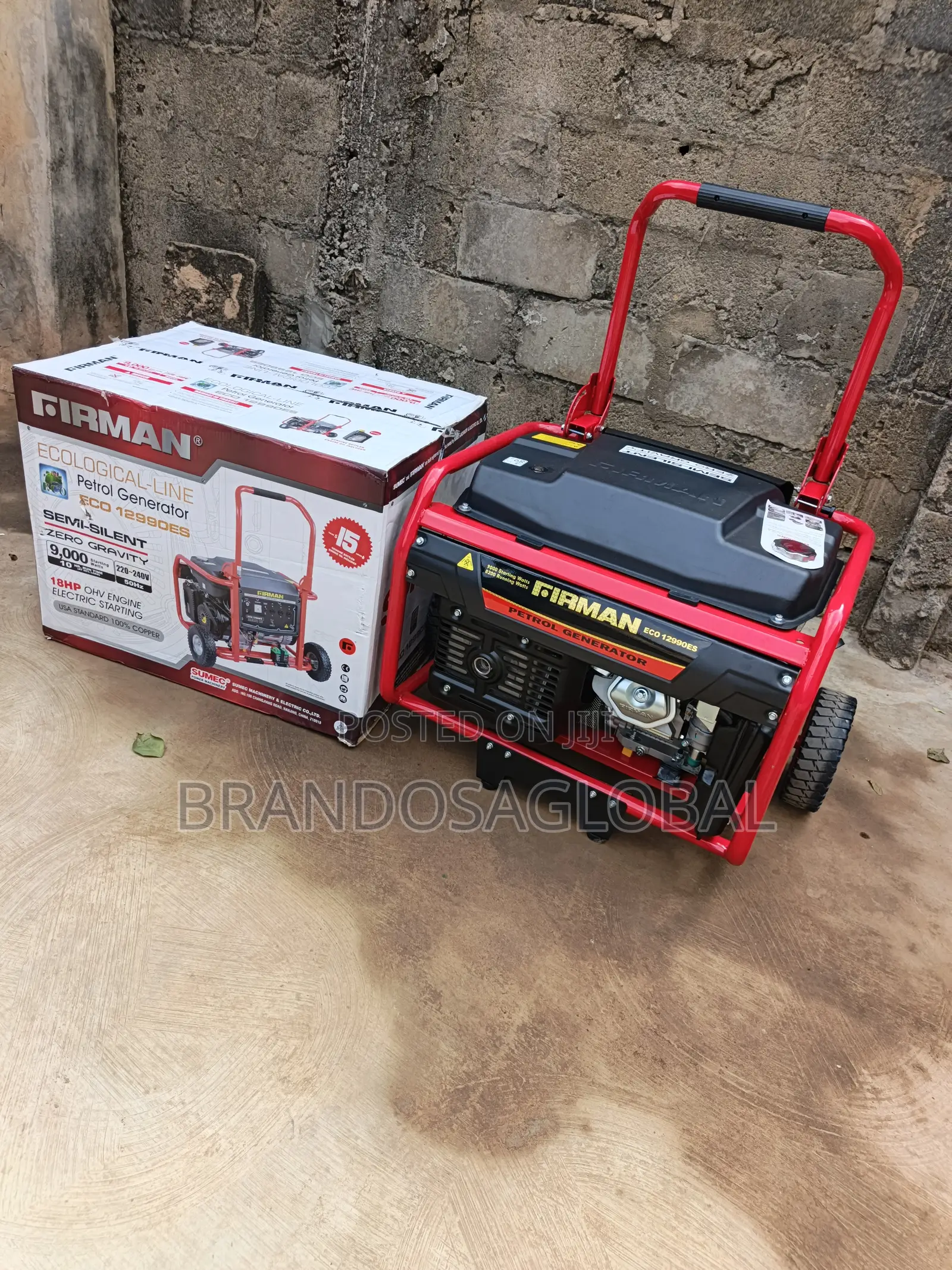 Long-Run Fireman 9kva Eco 12990es Generator