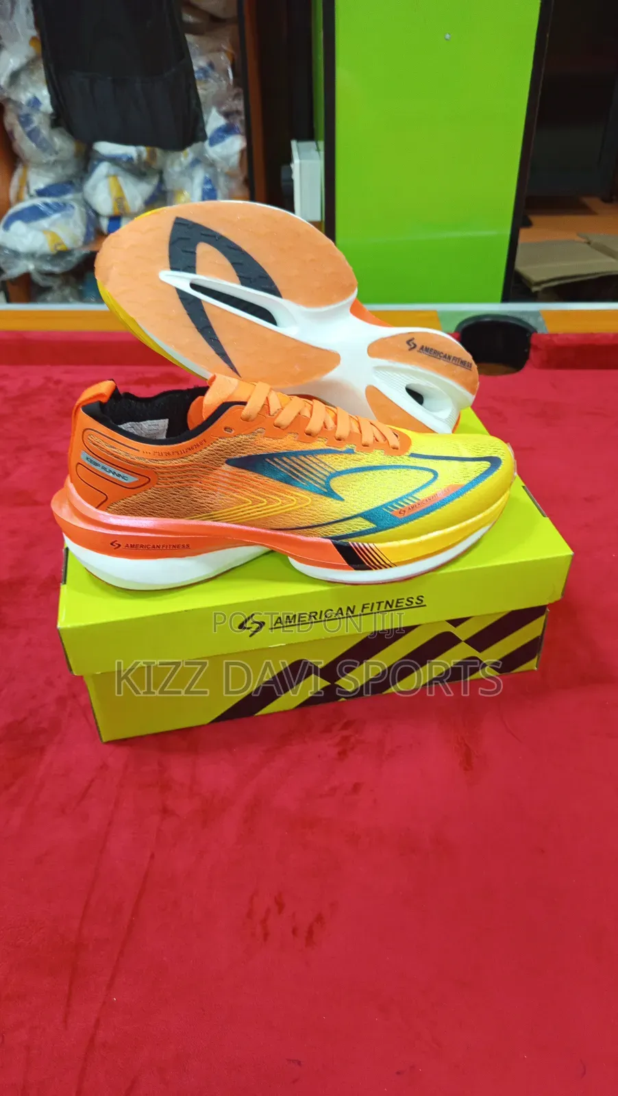 Sports Canvas American Fitness