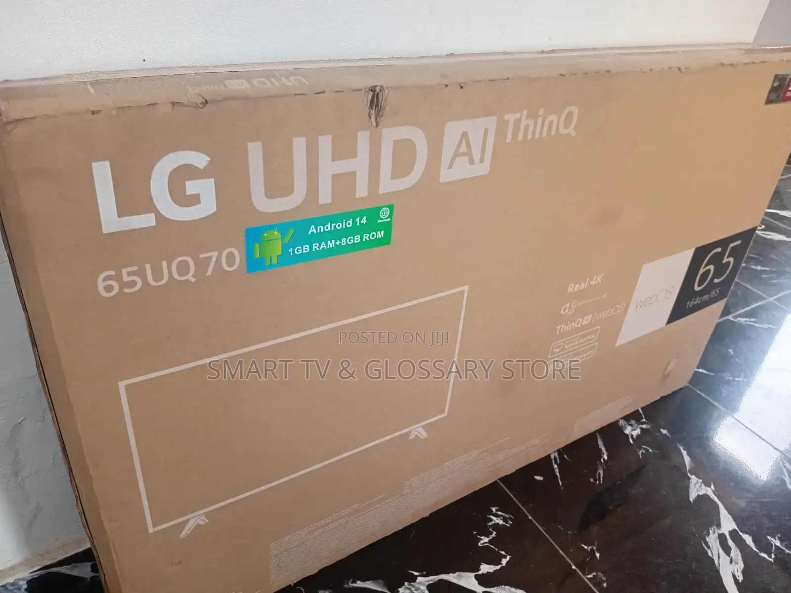 Lg 65 Inches  Android  Smart  Cloud  Tv