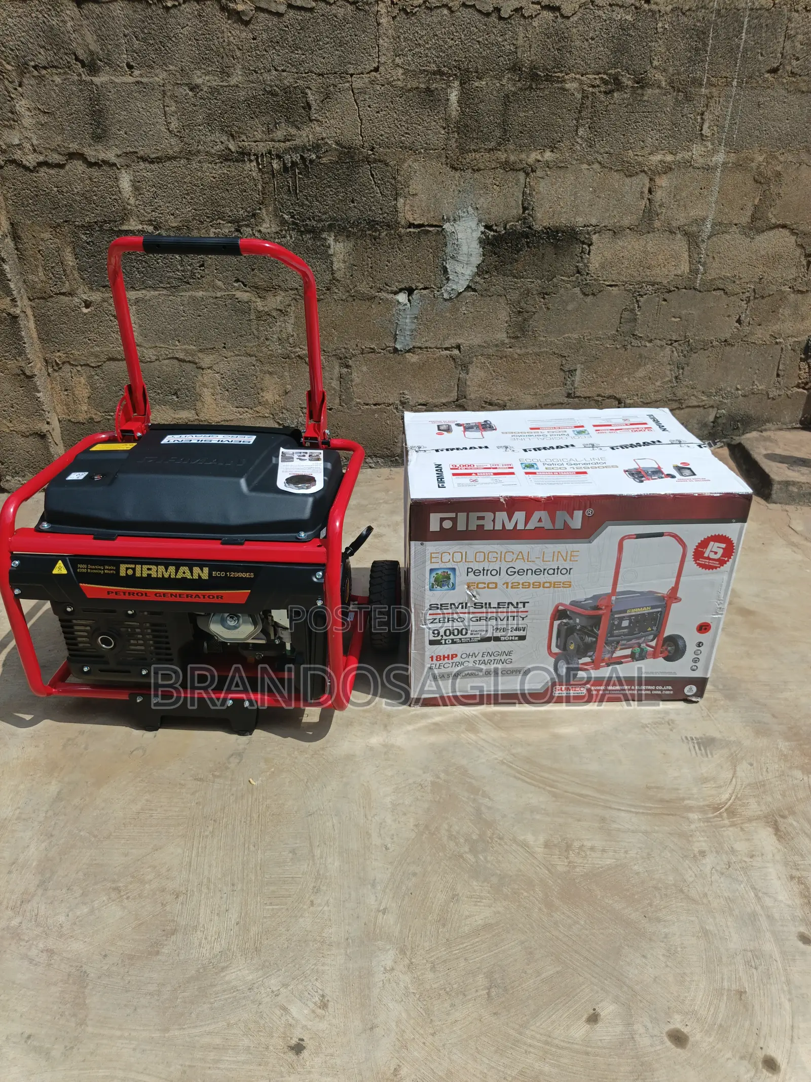 Firman 9kva Commercial Backup Generator