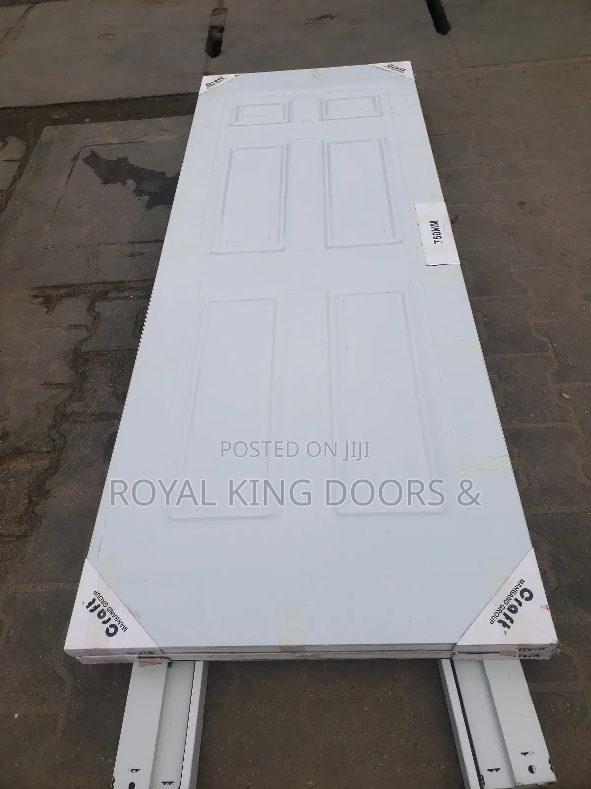 750 American Panel Doors White Room and Toilet Doors